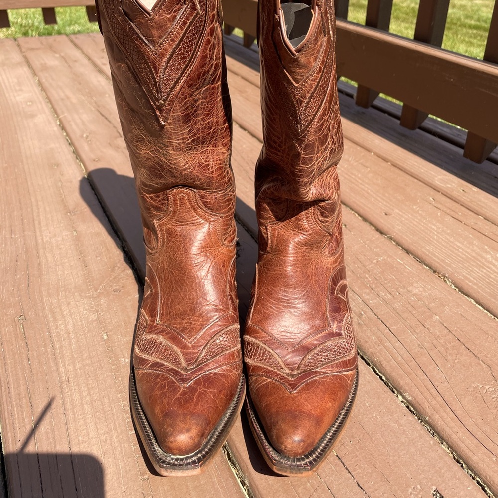 Justin NADYA BROWN boots